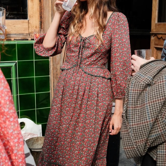 Sold out Christy dawn narcissa dress in apple harvest - Picture 3 of 3